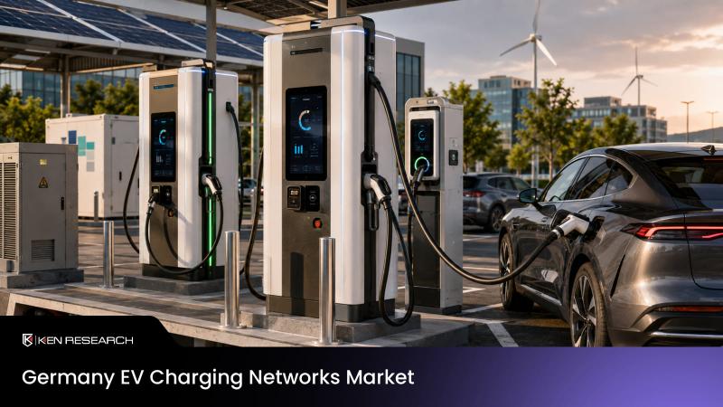 Germany EV charging networks market to reach USD 8.4 billion by 2031, driven by fast chargers, EV adoption and network investment.