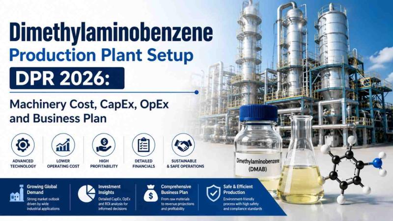 Dimethylaminobenzene Production Plant Setup DPR 2026: