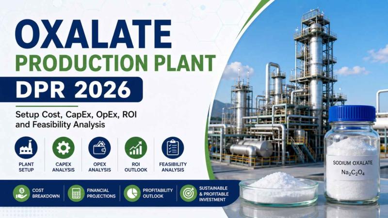 Oxalate Production Plant DPR 2026: Setup Cost, CapEx, OpEx, ROI