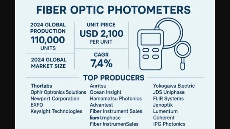 Global and U.S. Fiber Optic Photometers Market Report, Published by QY Research.