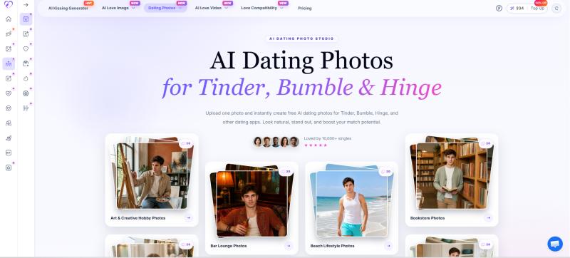 AI Dating Photo
