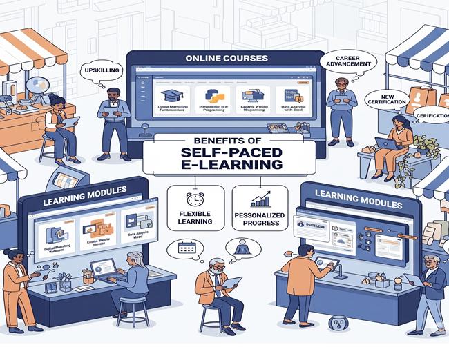 Self-Paced E-Learning Market Massive Growth opportunity Ahead | Coursera, Udemy, Pluralsight