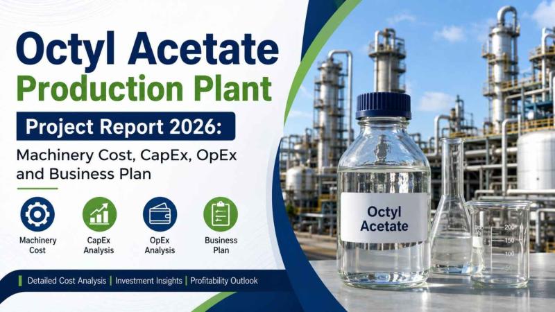 Octyl Acetate Production Plant Project Report 2026: Machinery