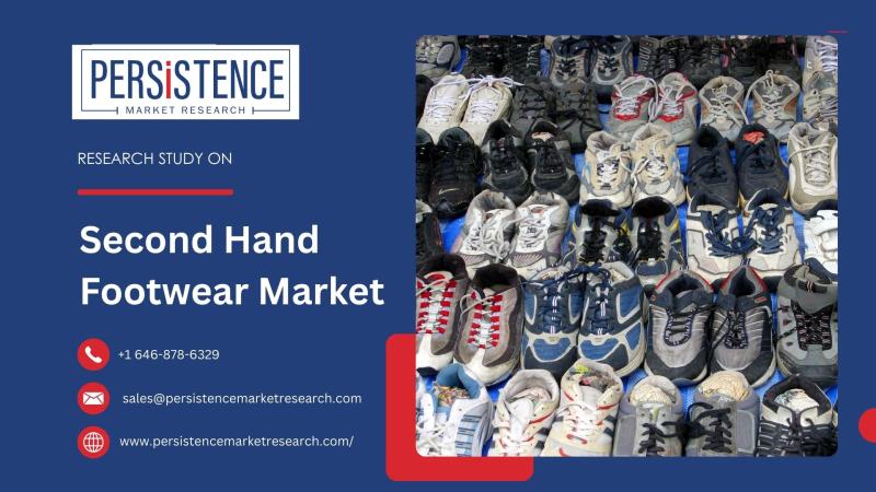 Global Second Hand Footwear Market to Witness Rapid Growth, Hitting USD 43.1 Billion by 2032 at 16.1% CAGR | Persistence Market Research