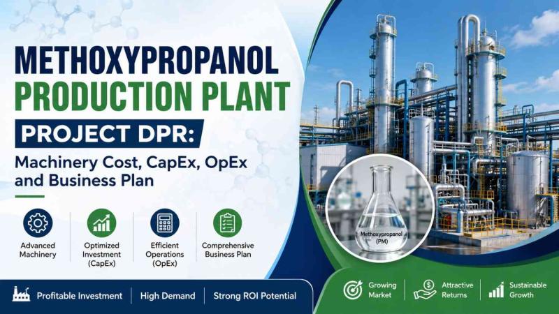 Methoxypropanol Production Plant Project DPR: Machinery Cost,