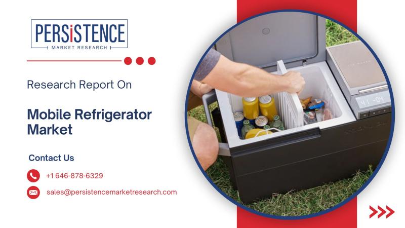 Rising Demand for Portable Cooling in Travel and Logistics to Drive Mobile Refrigerator Market to USD 12.63 Billion by 2032 | Persistence Market Research