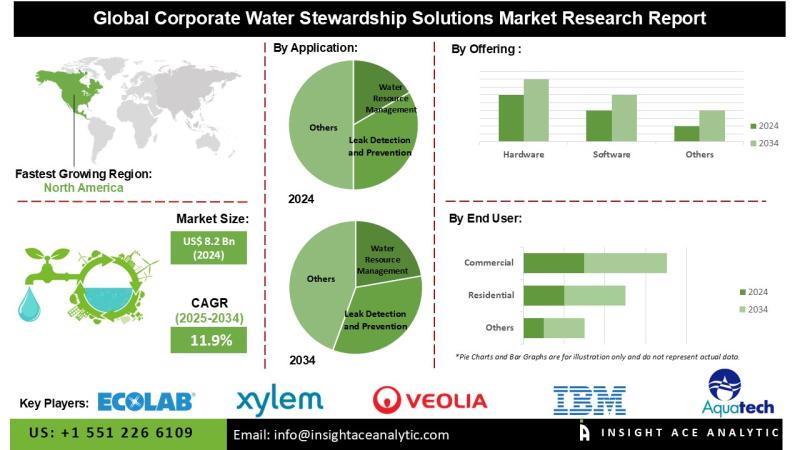 Corporate Water Stewardship Solutions Market Fueled by Digital Transformation and Industry Commitment to Water Sustainability Goals