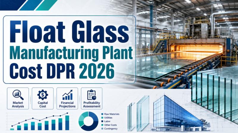 Float Glass Manufacturing Plant Cost DPR 2026: Break-Even