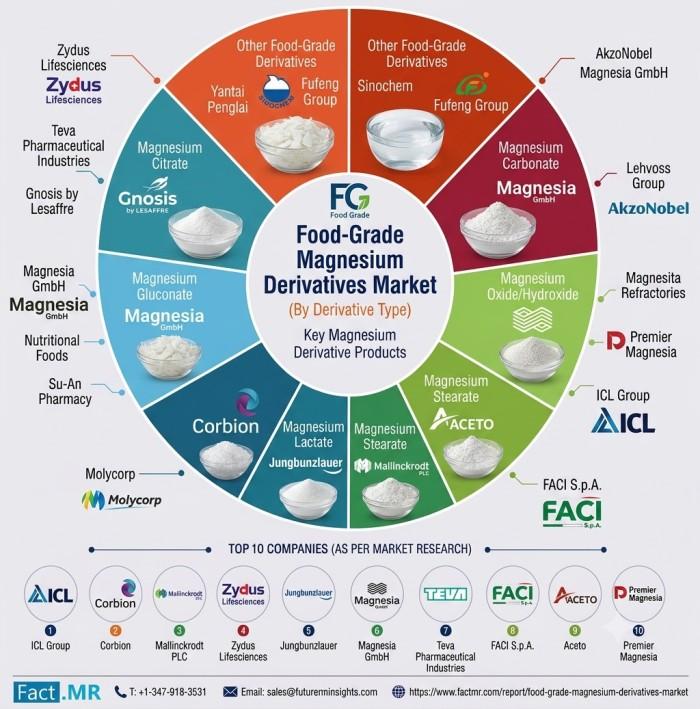 U.S. Food-Grade Magnesium Derivatives Market Expands as
