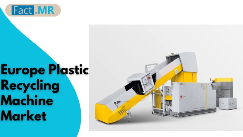 Europe Plastic Recycling Machine Market Will Hit US$ 650.2 Million by 2033 | Key Players: EREMA, B+B Anlagenbau, Polystar Machinery, Vecoplan