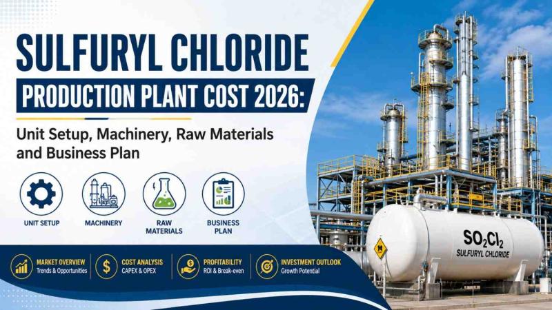 Sulfuryl Chloride Production Plant Cost 2026: Unit Setup,