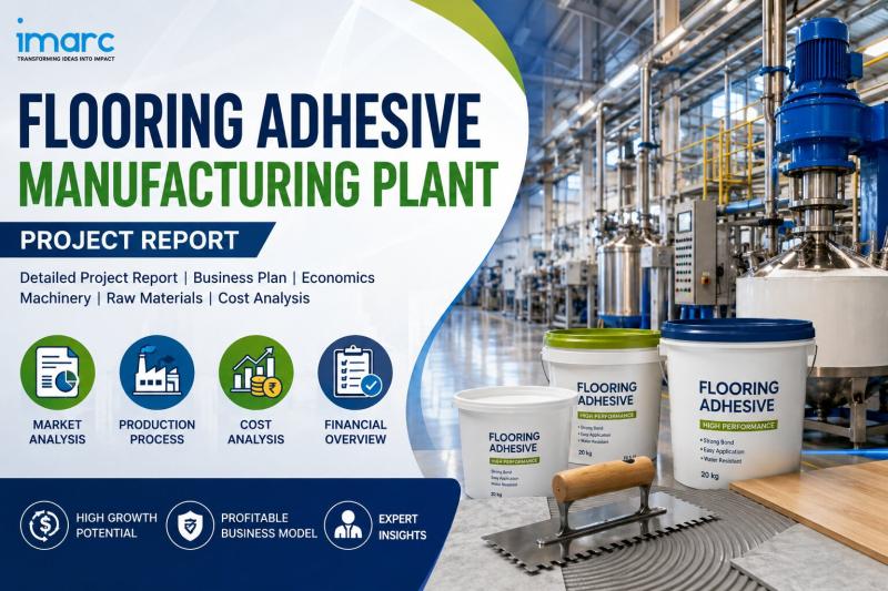 Flooring Adhesive Manufacturing Plant