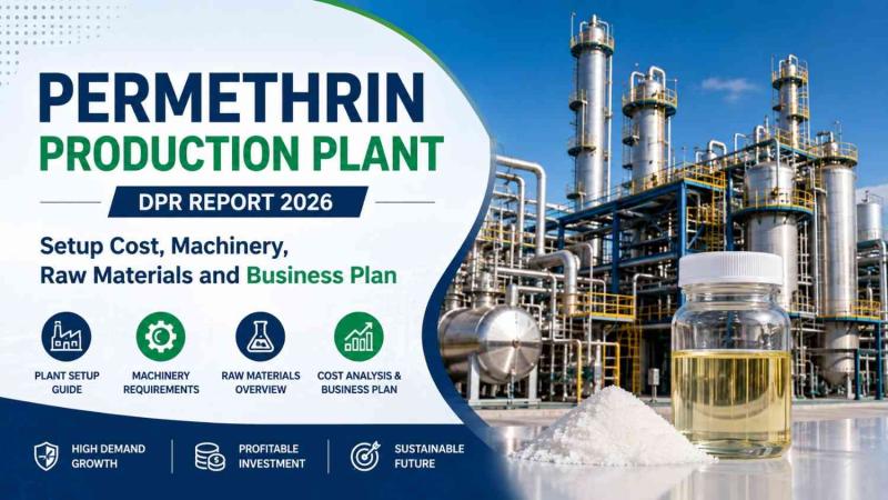 Permethrin Production Plant DPR Report 2026: Setup Cost,