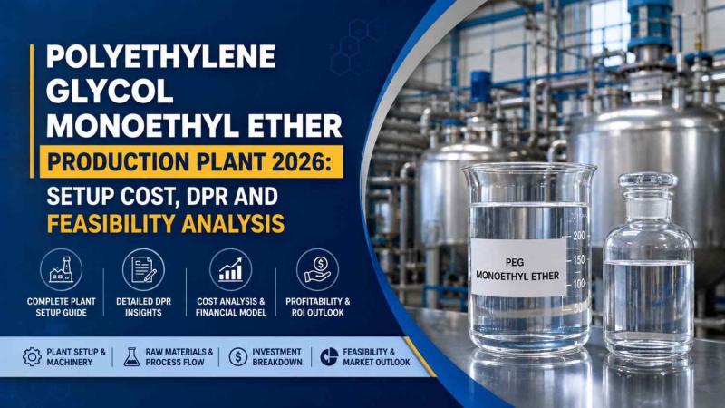 Polyethylene Glycol Monoethyl Ether Production Plant 2026: