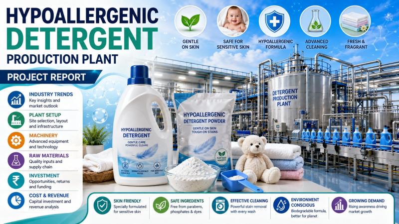 Hypoallergenic Detergent Production Unit Setup DPR 2026: