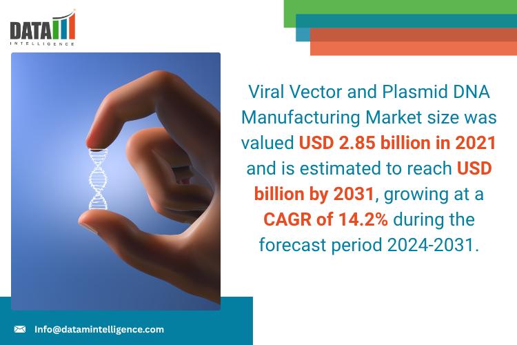 Viral Vector & Plasmid DNA Manufacturing Market to Grow at 14.2% CAGR, Fueled by Gene Therapy Pipeline Expansion | Brammer Bio, Cobra Biologics, FinVector Vision Therapies, Fujifilm Diosynth Biotechnologies, SIRION Biotech
