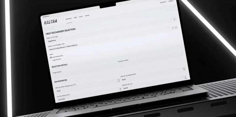 Kaltra announces AI-powered design mode for its MCHE selection software