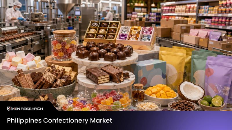 Philippines confectionery market hits USD 886 million, powered by chocolate demand, premium products, and expanding online retail.