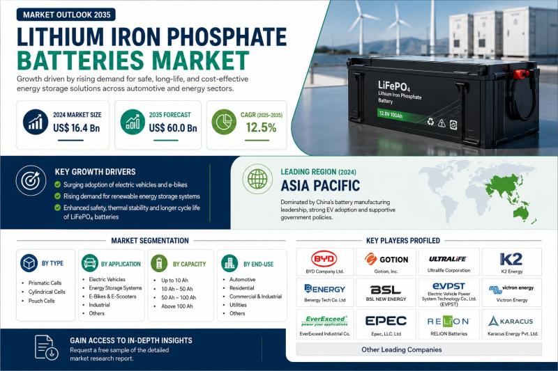 Lithium Iron Phosphate Batteries Market