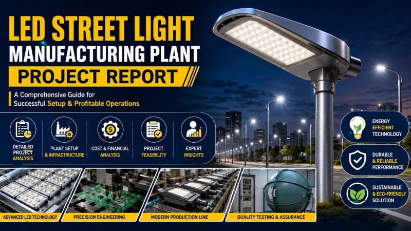LED Street Light Manufacturing Plant DPR & Unit Setup - 2026: