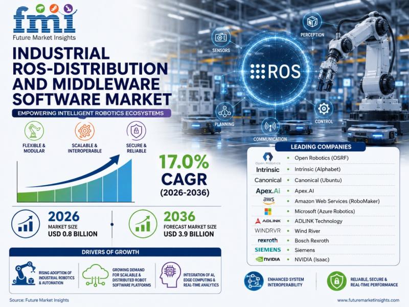 Industrial ROS-Distribution and Middleware Software Market