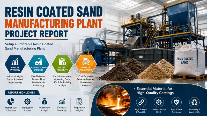 Resin Coated Sand Manufacturing Plant