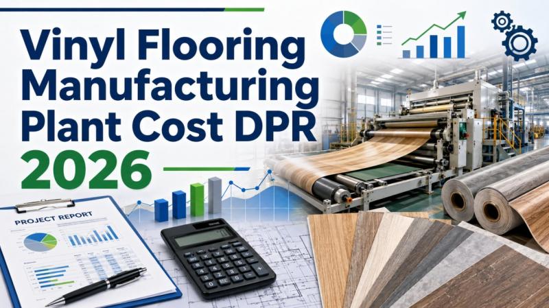 Vinyl Flooring Manufacturing Plant Setup Cost 2026: Raw