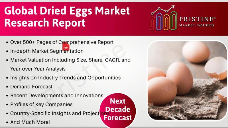 Dried Eggs Market Study, Competition Analysis, Industry Trends, Research Report