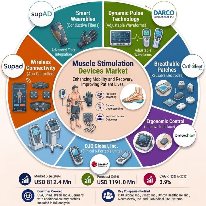 Muscle Stimulation Devices Market, Muscle Stimulation Devices, USA Muscle Stimulation Devices Market