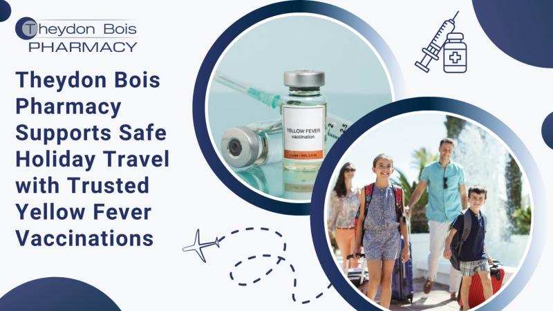 Theydon Bois Pharmacy, a yellow fever vaccine Essex clinic, offers certified travel vaccinations to stay protected during holidays