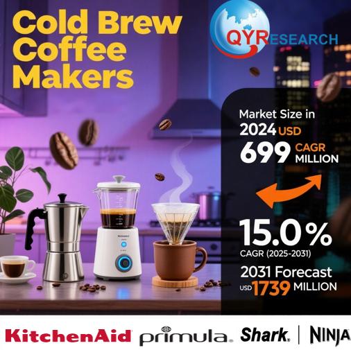 Cold Brew Coffee Makers - Global Market Share and Ranking, Overall Sales and Demand Forecast 2025-2031