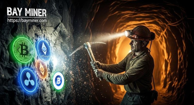 Bay Miner App Debuts: Simple Daily CloudMining for BTC, ETH & XRP