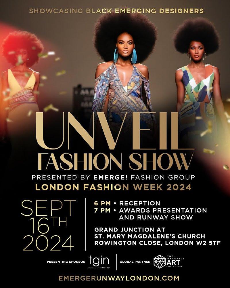 London Fashion Week Show Honouring Black Fashion: Sep 16th 2024