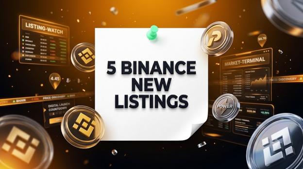 Five crypto launches are competing for attention as Binance Alpha's POWER push puts new listings in focus.