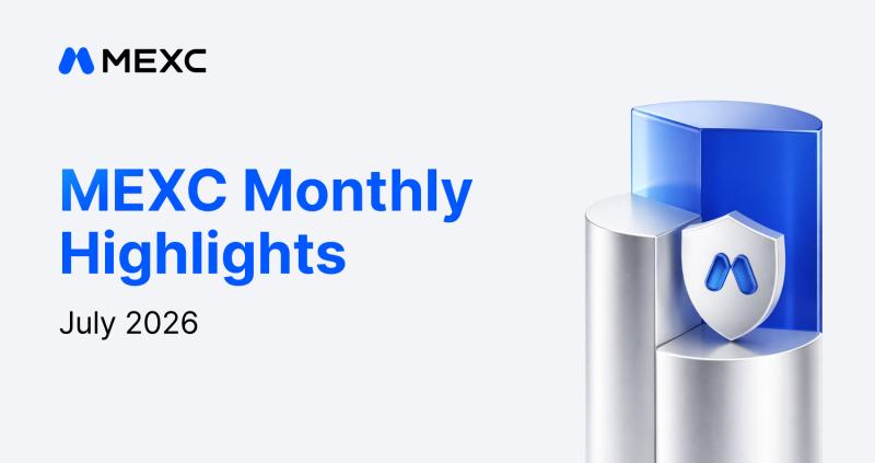 MEXC July Highlights: Trading Volume Reaches $364 Billion as 0