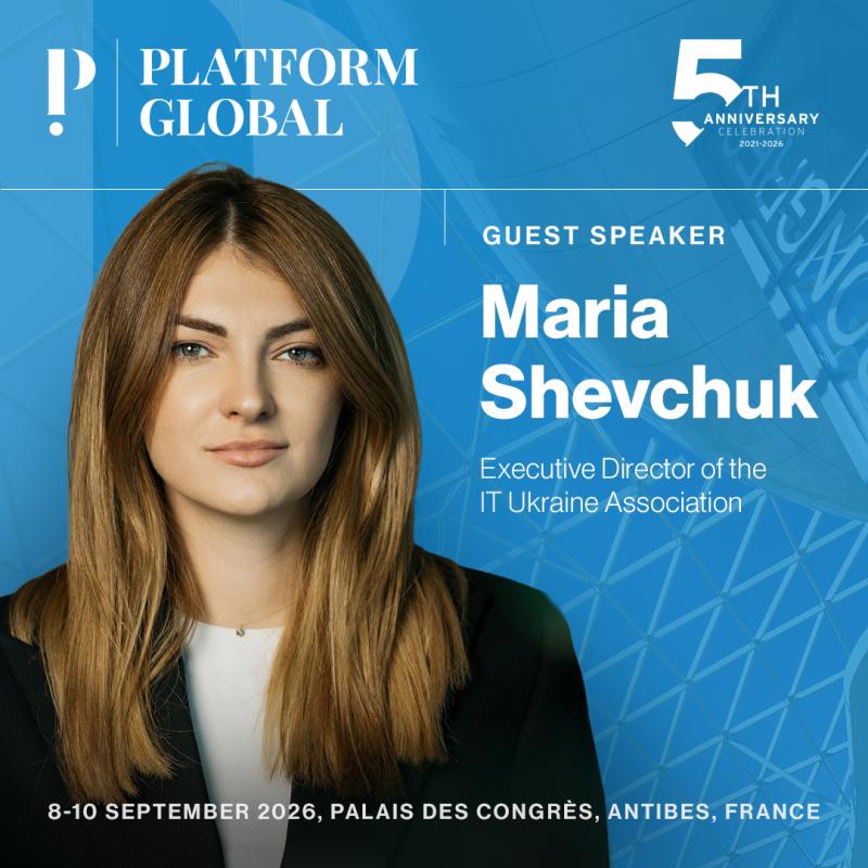 Keynote Speaker: Maria Shevchuk, Executive Director, IT Association of Ukraine
