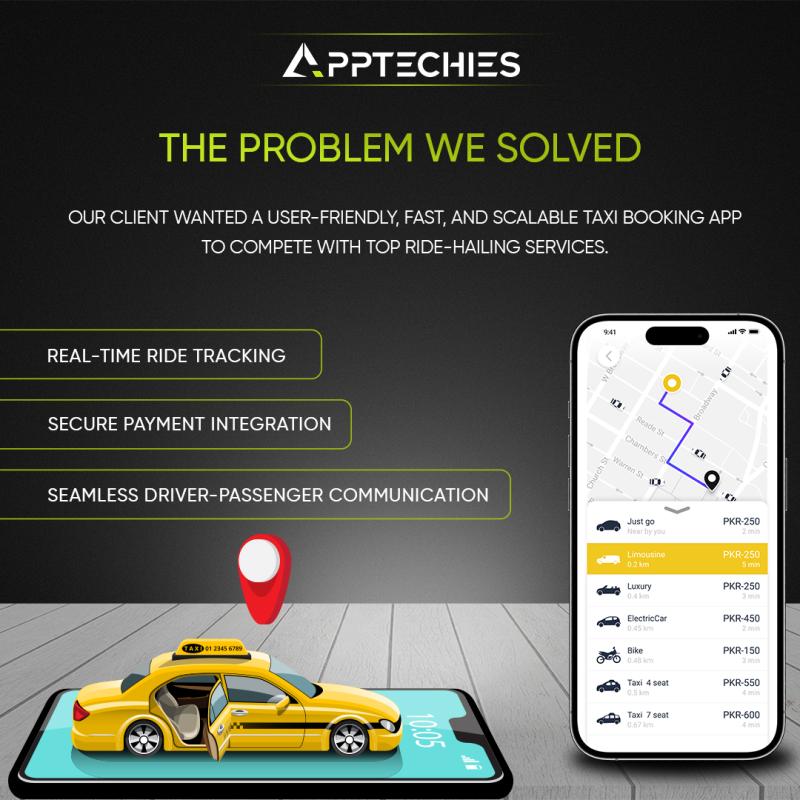 Apptechies Redefines Ride-Hailing Experiences as a Leading Taxi App Development Company