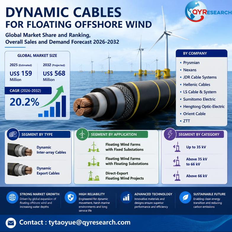 Dynamic Cables for Floating Offshore Wind Global Market
