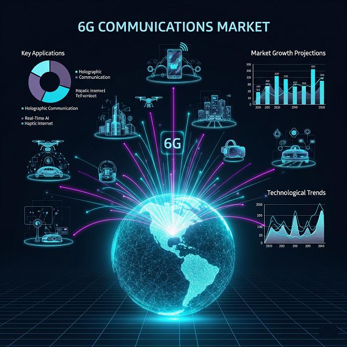 6G Communications Market Next Big Thing | Major Giants- Google, Apple, Cisco, Ericsson