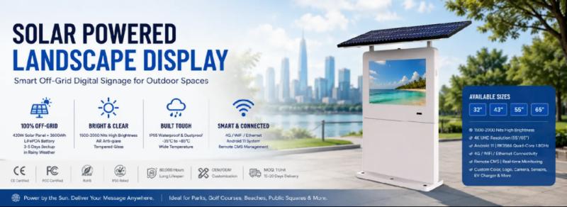 BEST.SDT: A Trusted Outdoor LCD Digital Signage Solutions