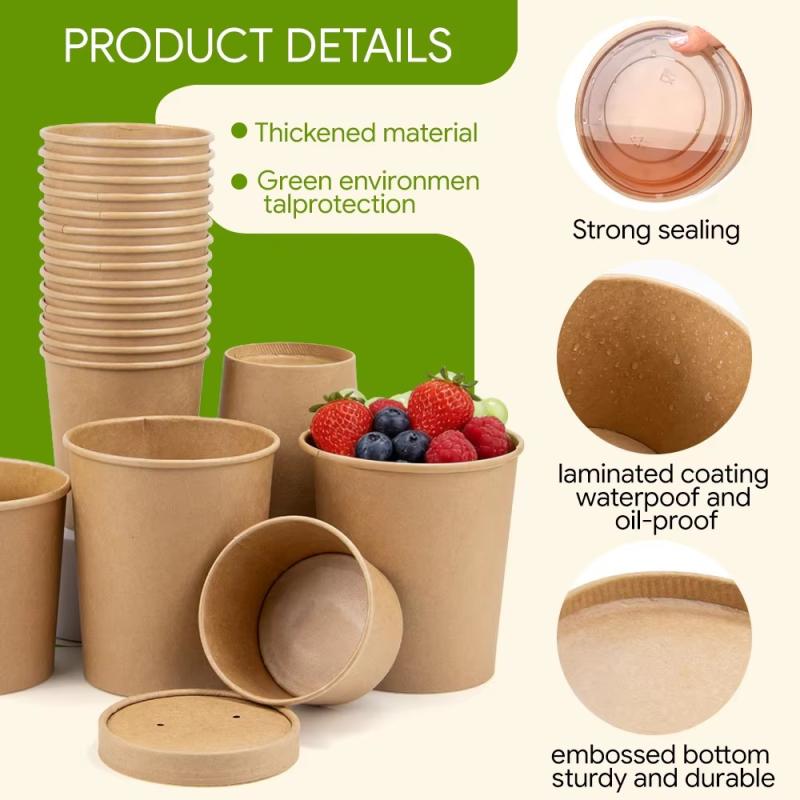 CFPF Paper Soup Cup Sourcing Guide by LvSheng with Flexible