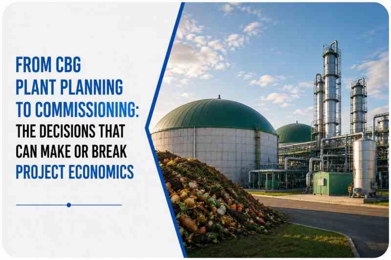 CBG Plant Planning to Commissioning