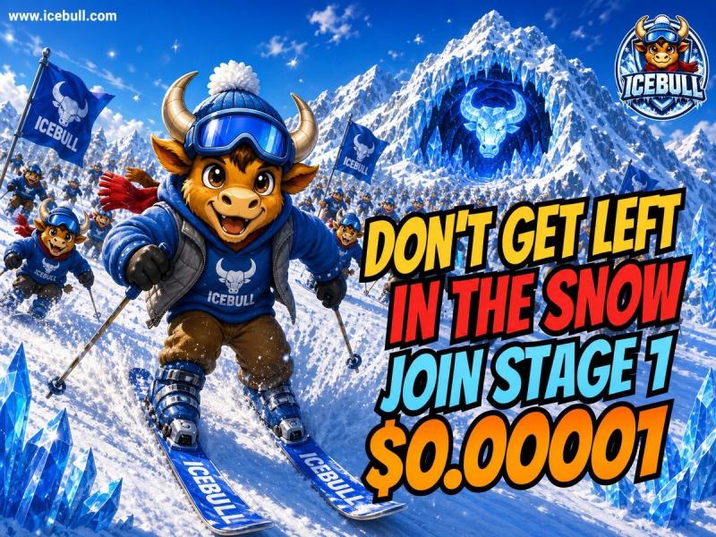 Stage 1 of the IceBull crypto presale is live at $0.00001