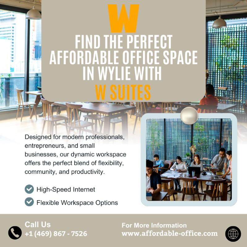 Finding the Perfect Affordable Office Space in Wylie with W Suites
