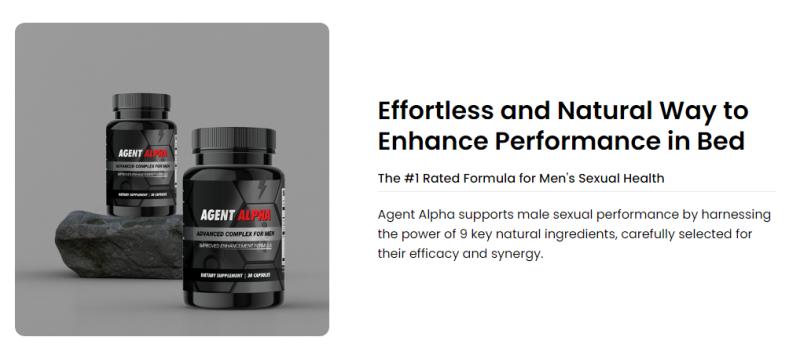 Agent Alpha Male Reviews Labs Test Formula For Boosting Male