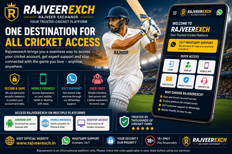 Rajveerexch Expands Digital Cricket Access With Mobile Support