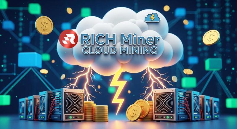ETH daily high income cashing! --RICH Miner mining launches an application based on Ethereum to convert into daily income