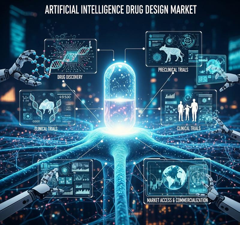 Artificial Intelligence Drug Design Market Hits New High | Insilico Medicine, BenevolentAI, Microsoft, Google Health
