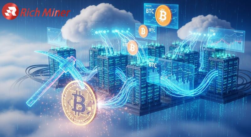 Mine with ease. Rich Miner helps Bitcoin holders get a daily income.