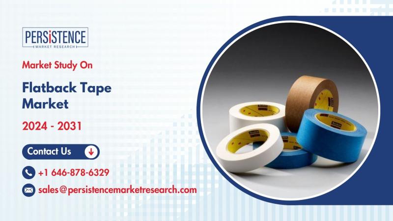 Flatback Tape Market to Reach US$ 1.84 Bn by 2031 Driven by Rising Demand in Packaging and Industrial Applications